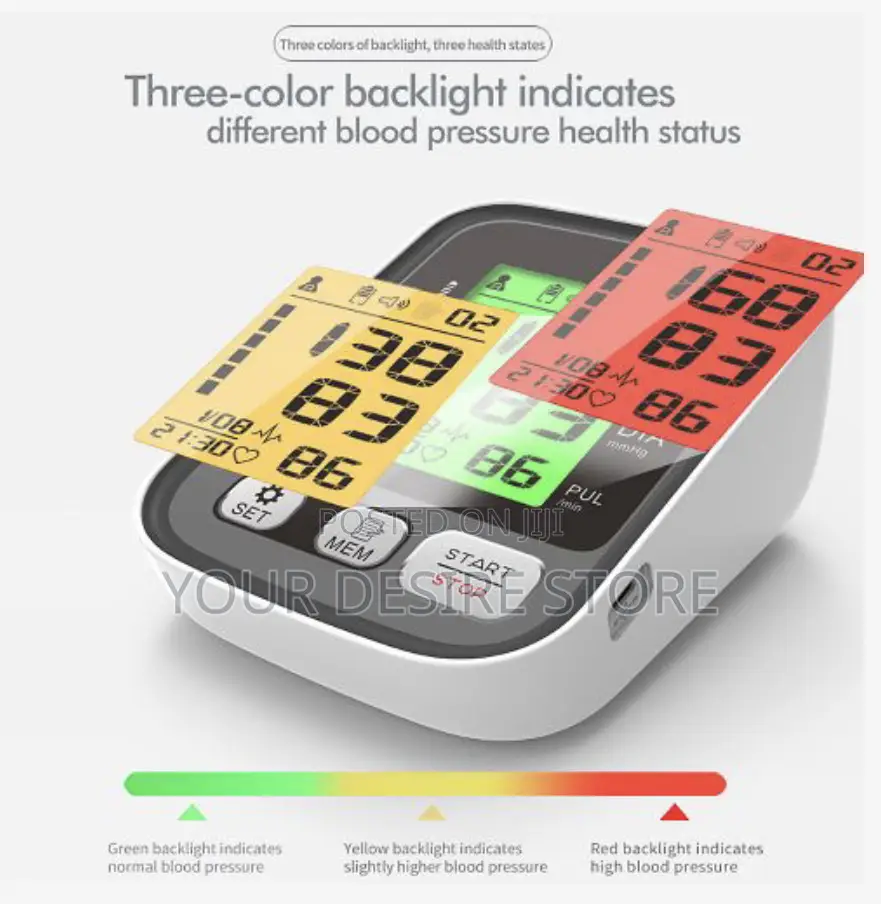 Digital Voice Arm Automatic Blood Pressure Monitor Usb+Bag
