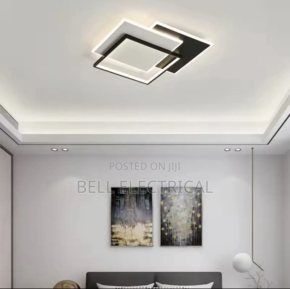 Geometric Patterns Chandelier