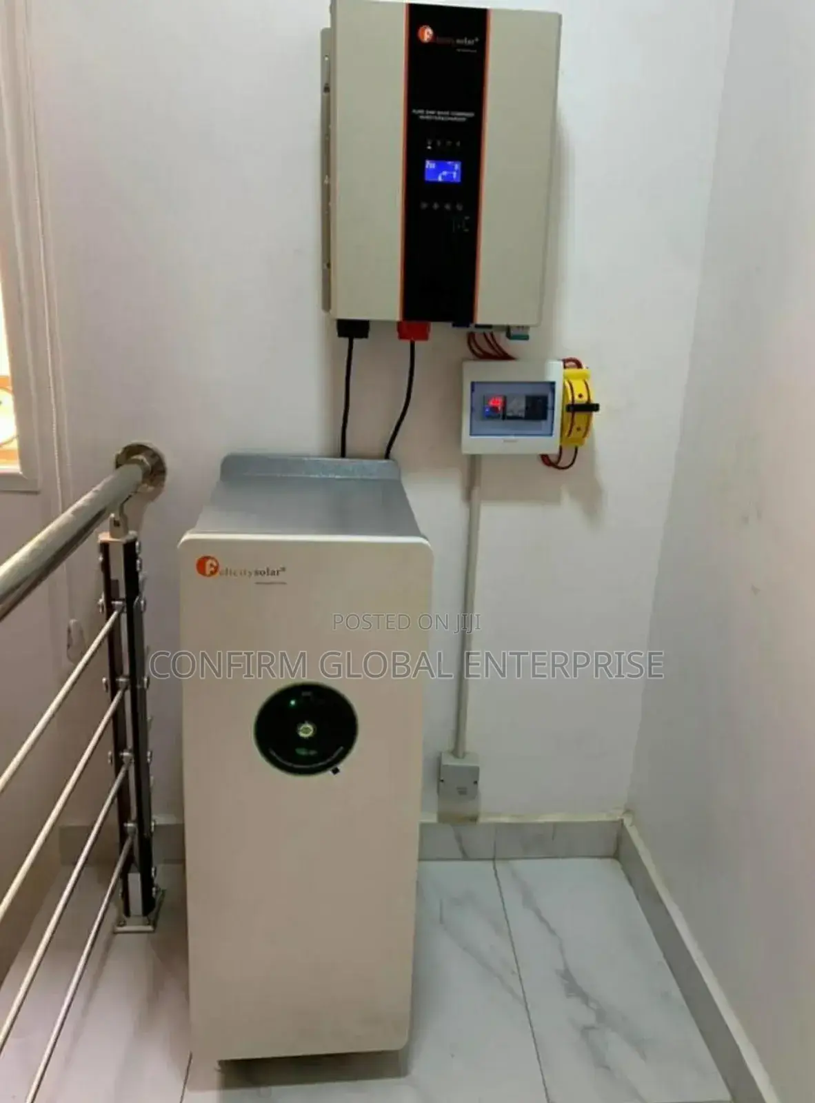 10kva Solar Installation With 15kwh Lithium Battery
