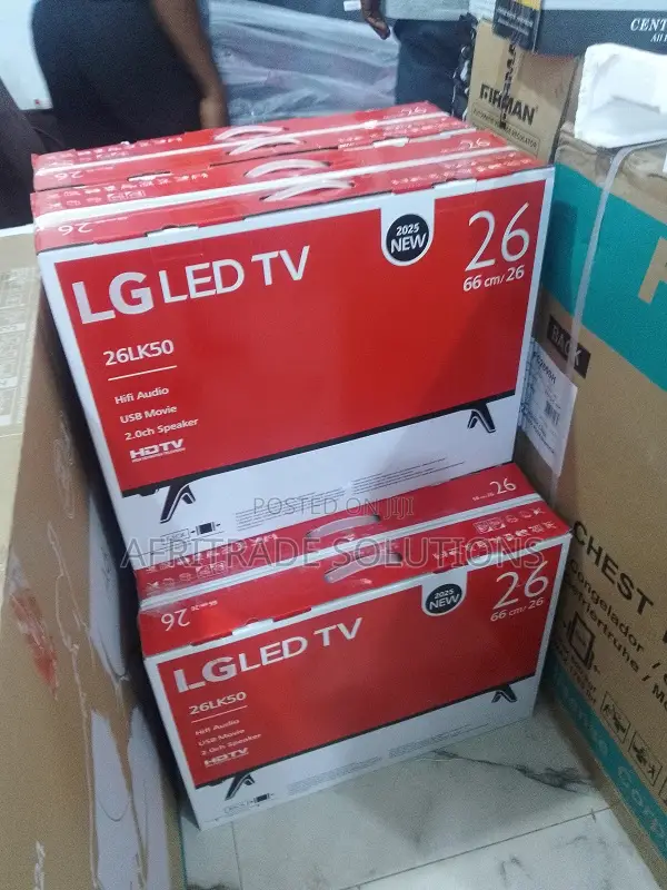 Lg 26" 26lk50 Hd Ready Led Tv – Slim Bezel Design