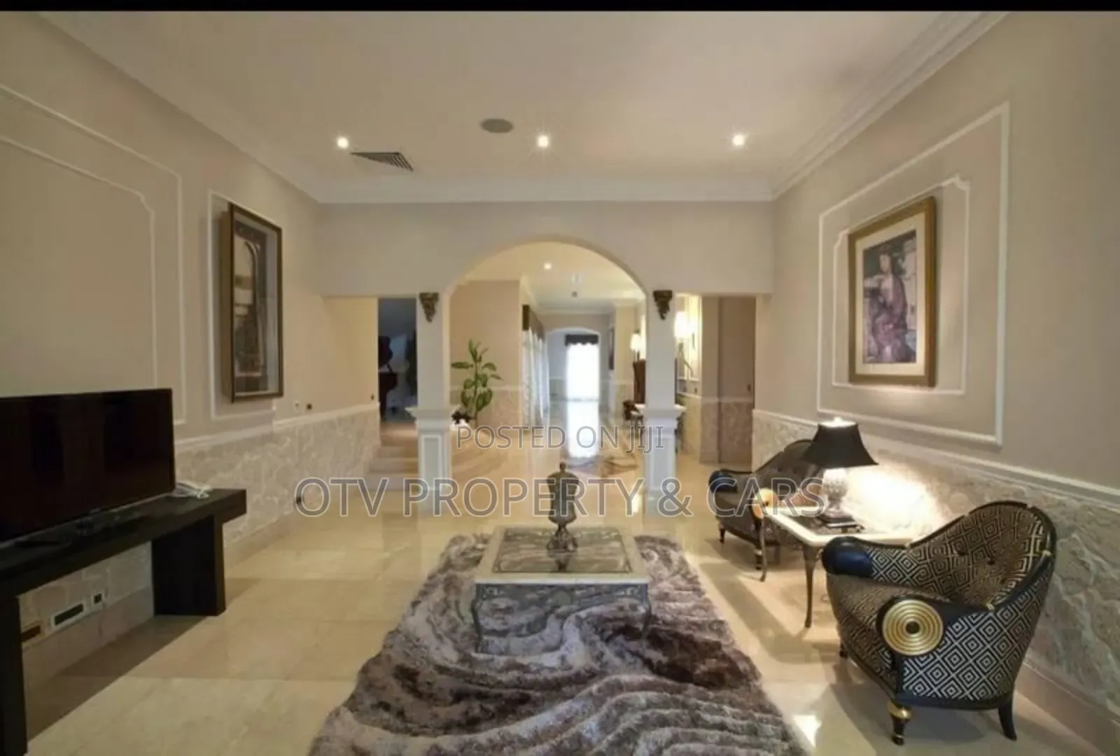 Furnished 7bdrm Mansion in Banana Island for sale