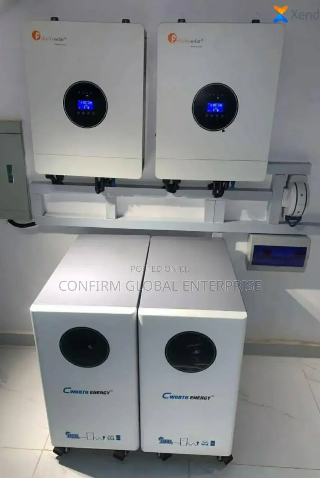 20kva Solar Installation With 30kwh Lithium Battery
