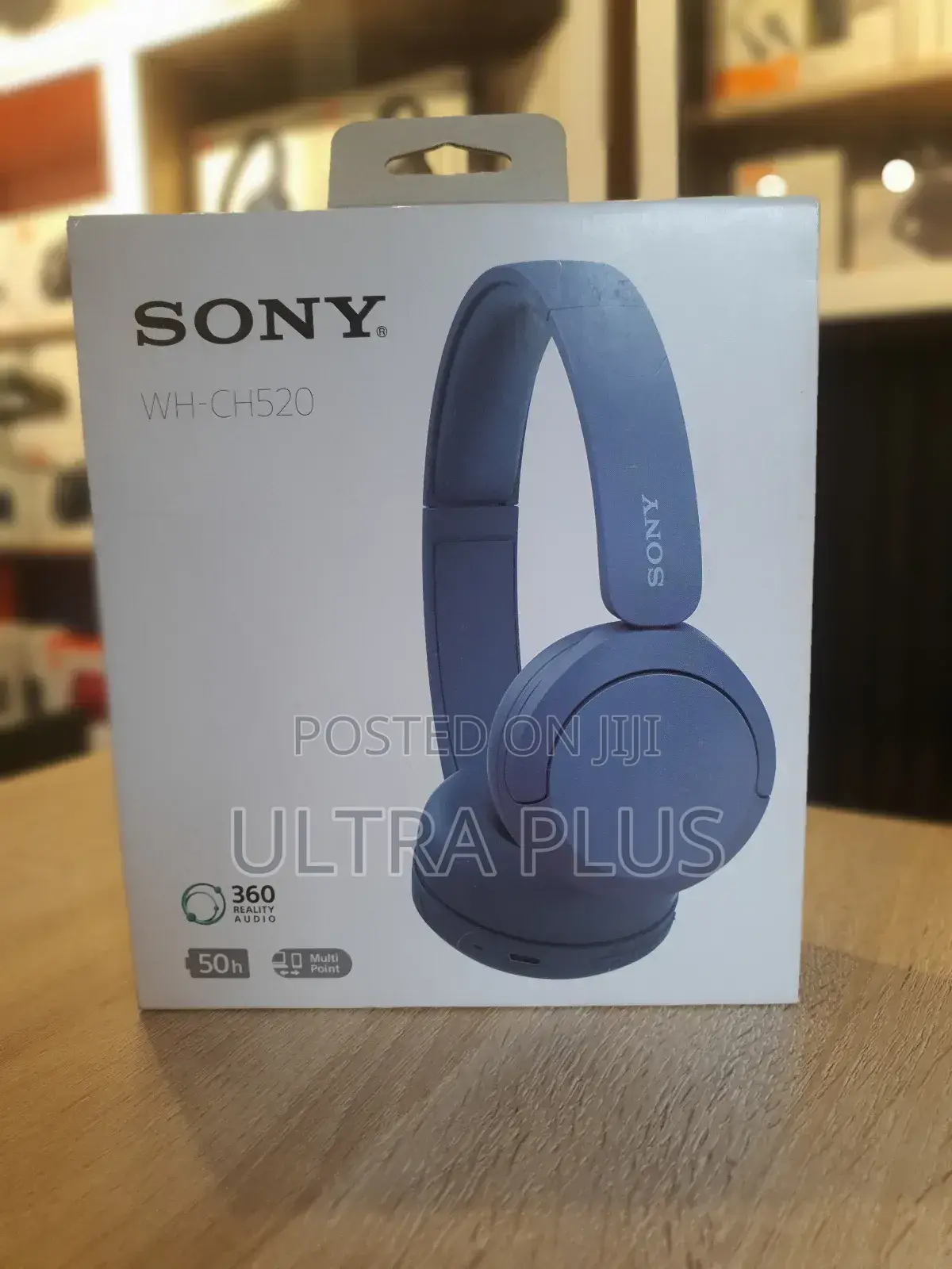 Sony Headphone Wireless Black Wh-ch520