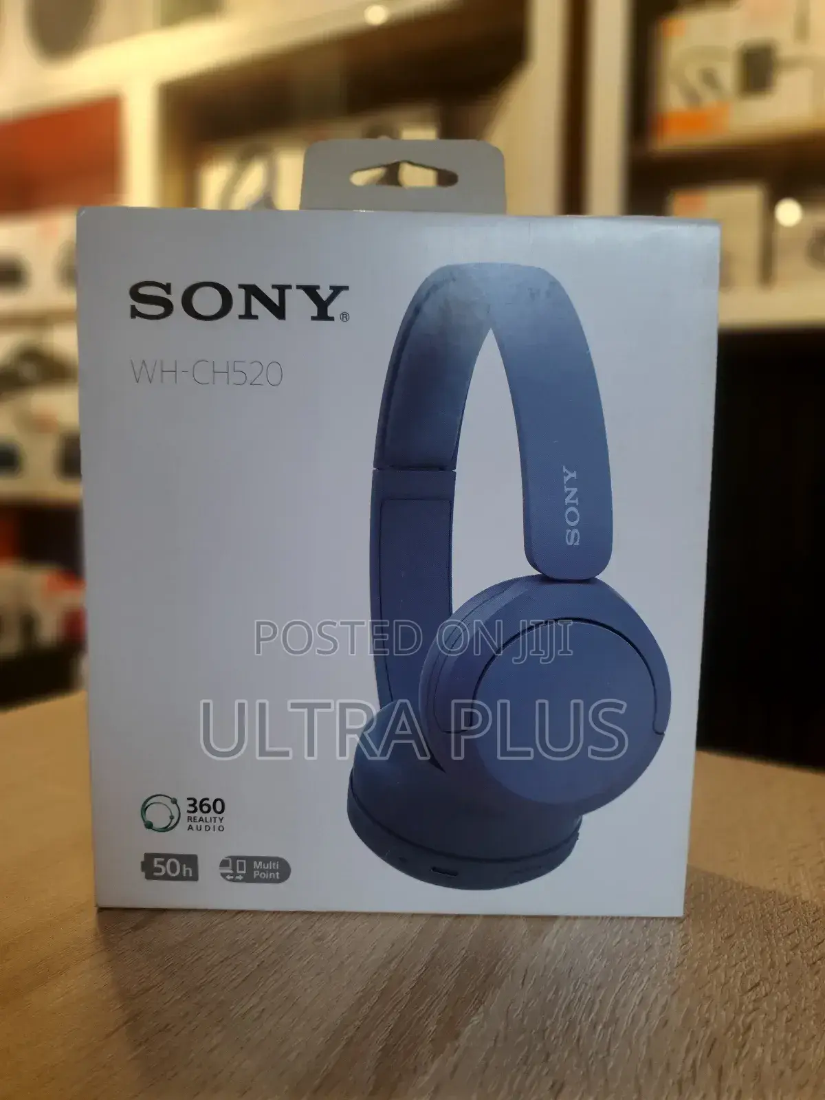 Sony Headphone Wireless Black Wh-ch520