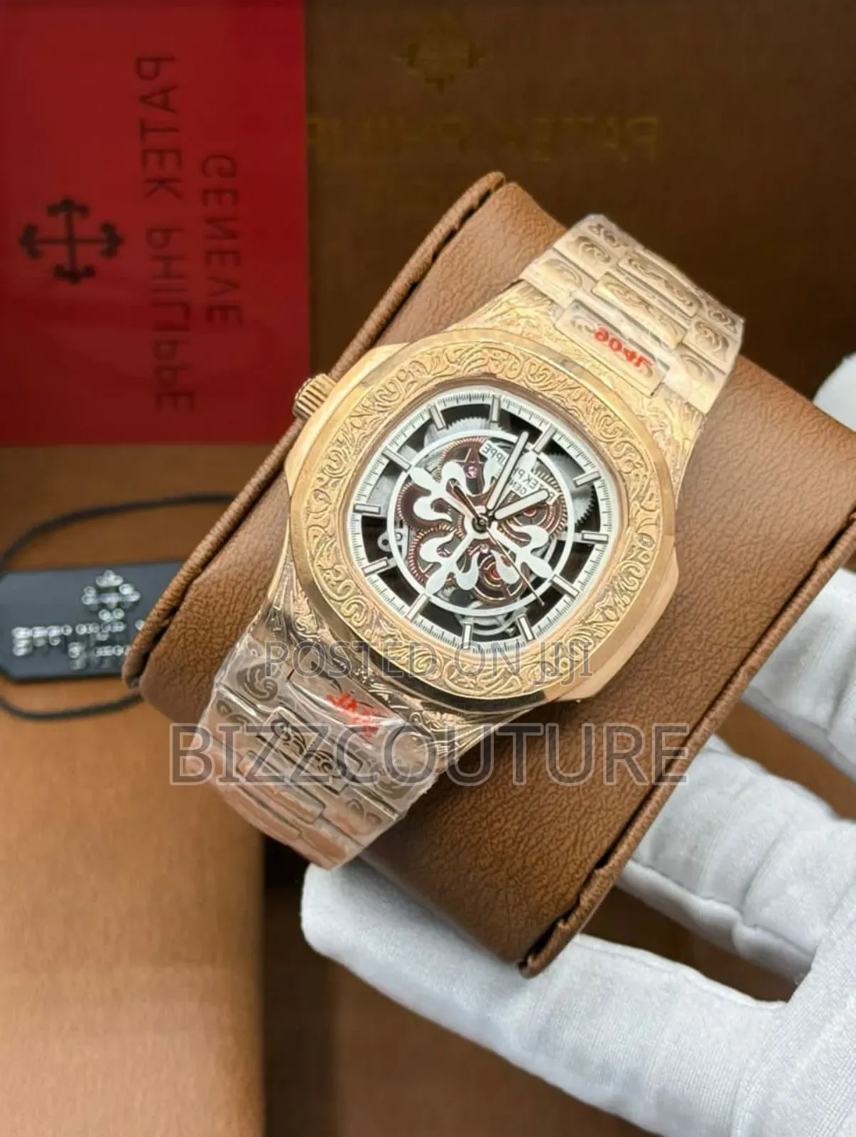 Original Patek Philippe Gold Stainless Steel Watch in Store