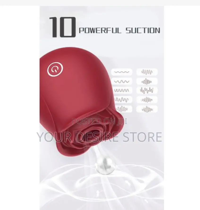 Usb Rose Vibrator Vagina Clitoris Sucker