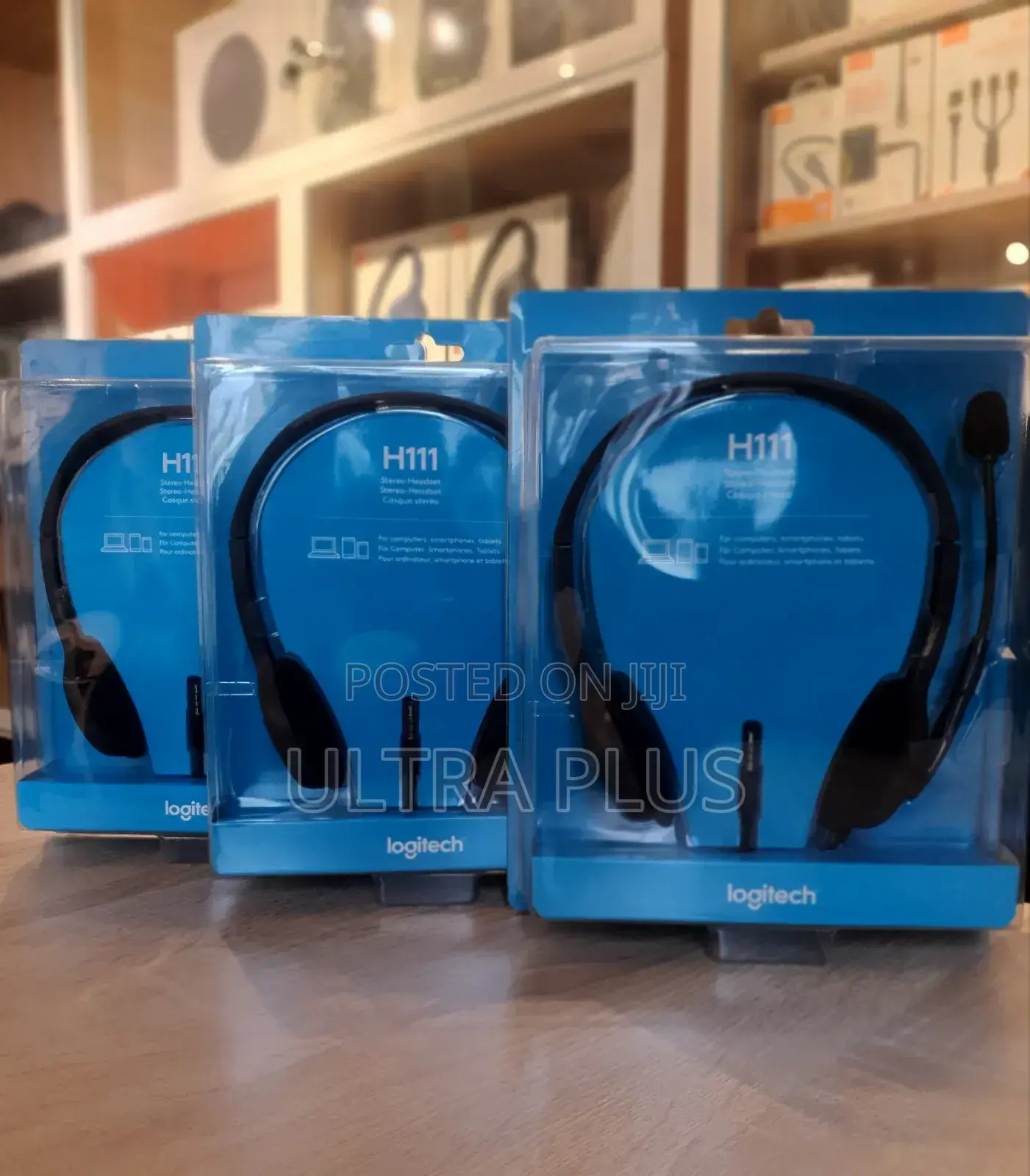 Logitech Stereo H111 Usb Headset With Clear Chat