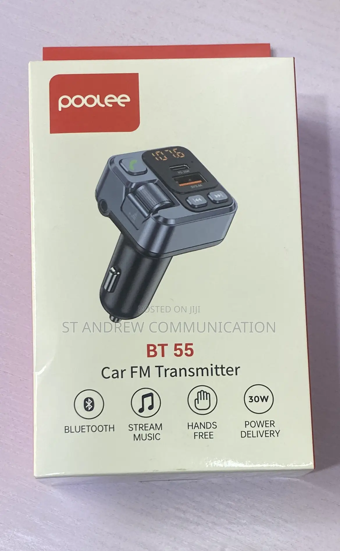 Poolee Bluetooth Car Fm