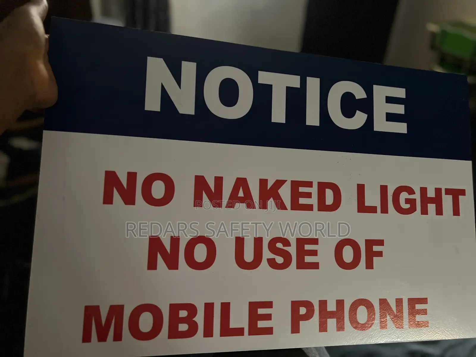 Notice Signage