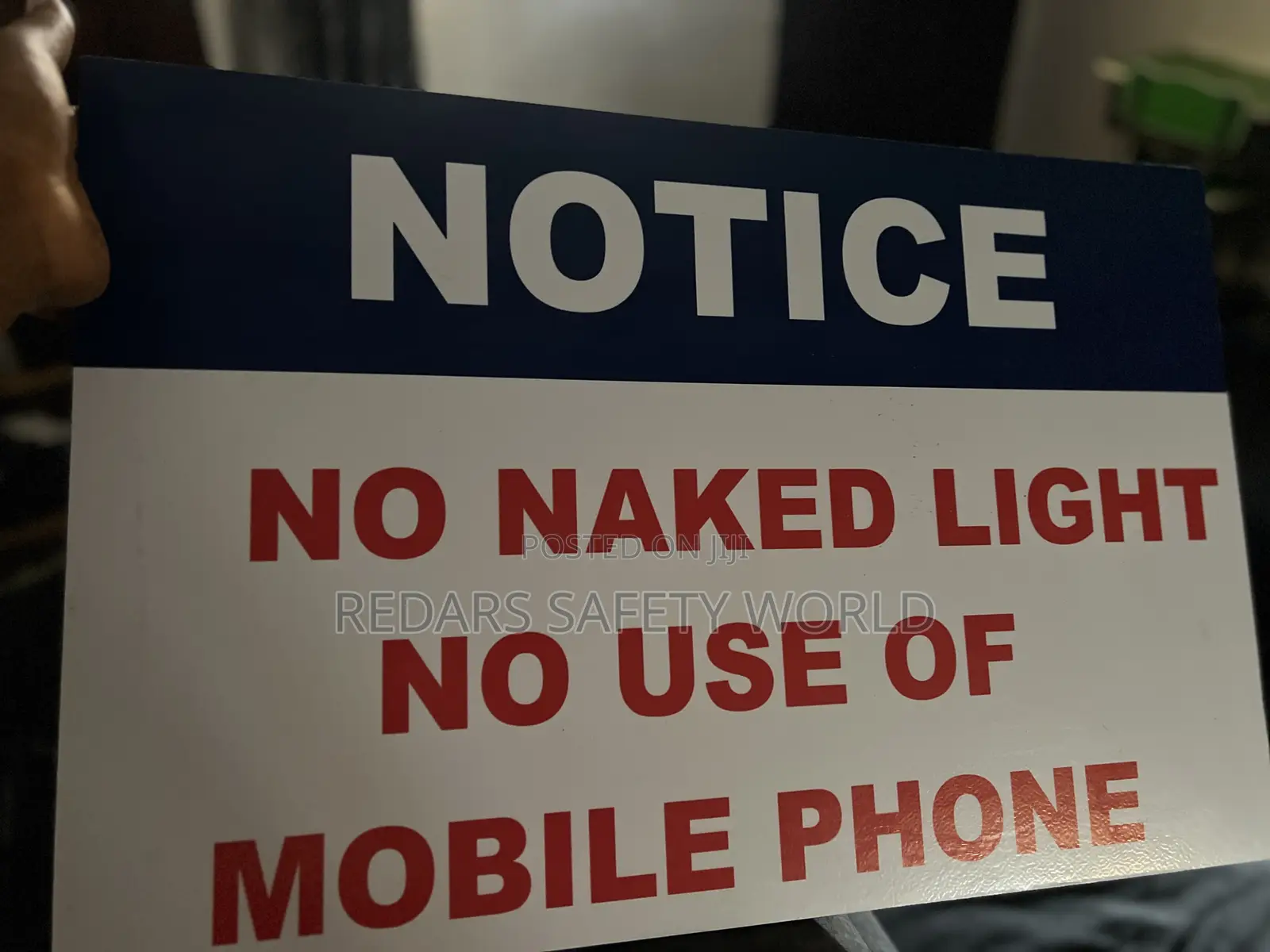 Notice Signage