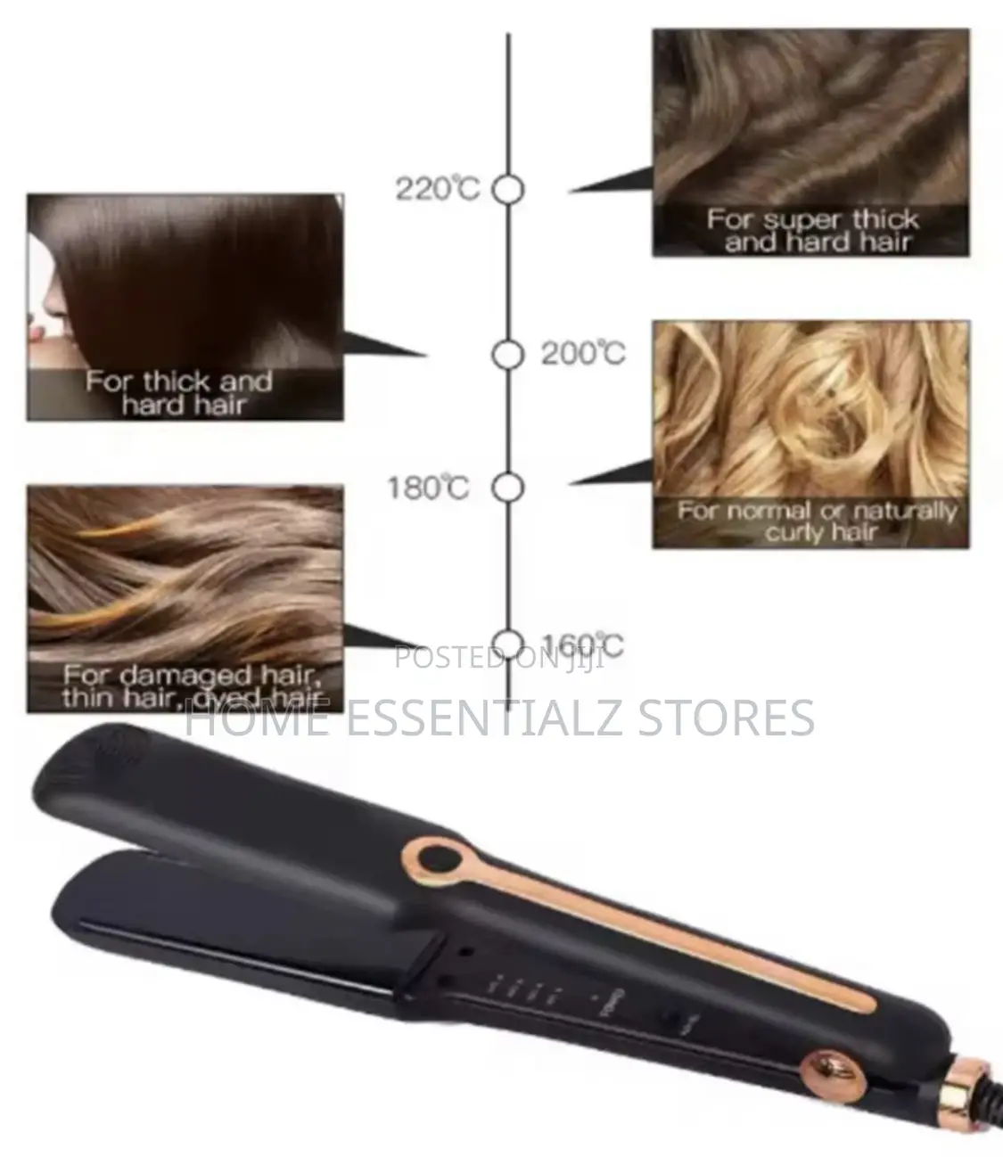 Professional Hair Dressing Straightener