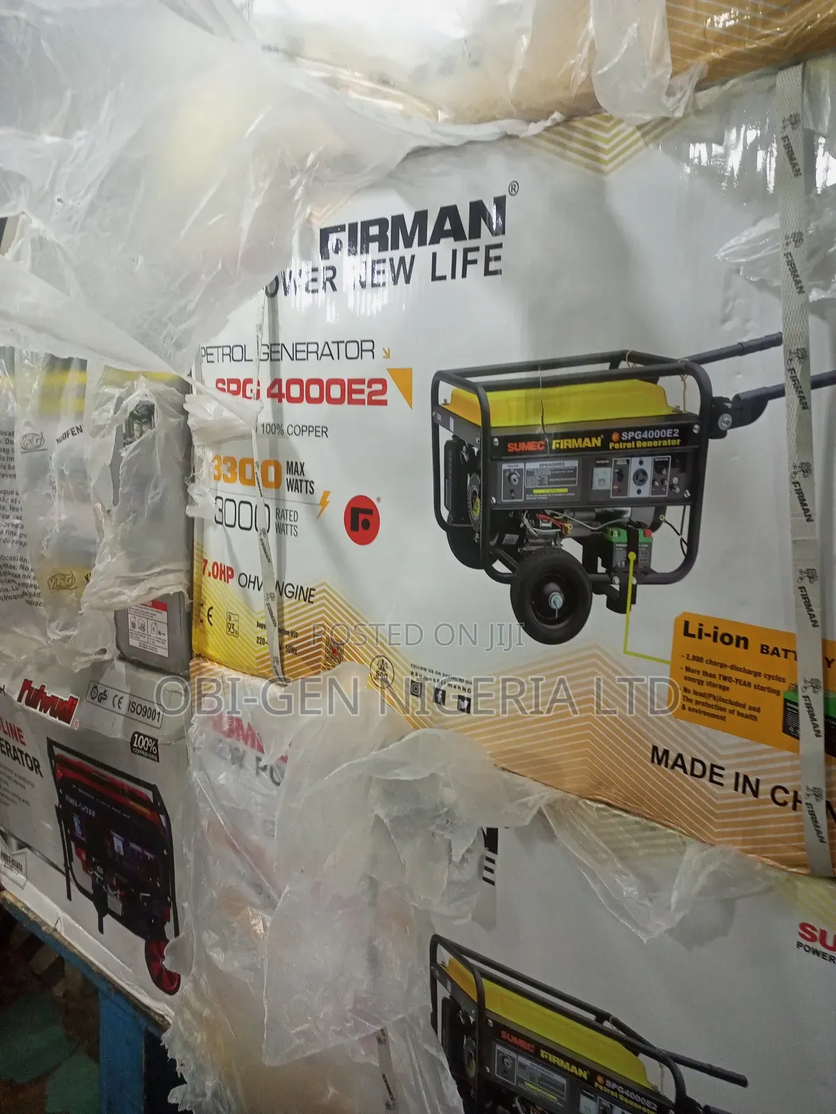 Sumec Firman Spg4000e2 Generator Set