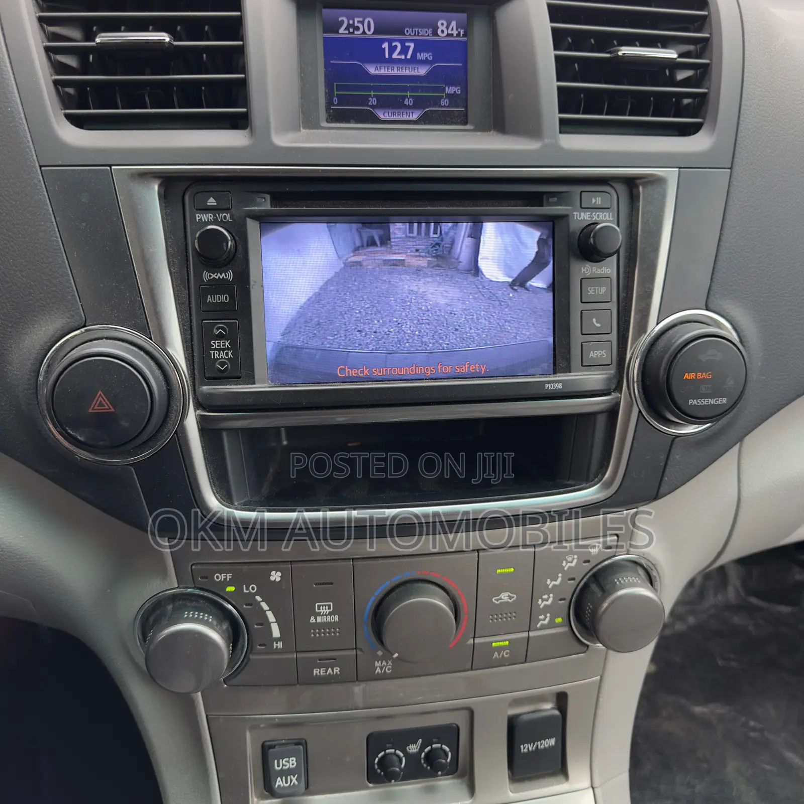 Toyota Highlander SE 3.5L 2WD 2013 Gray