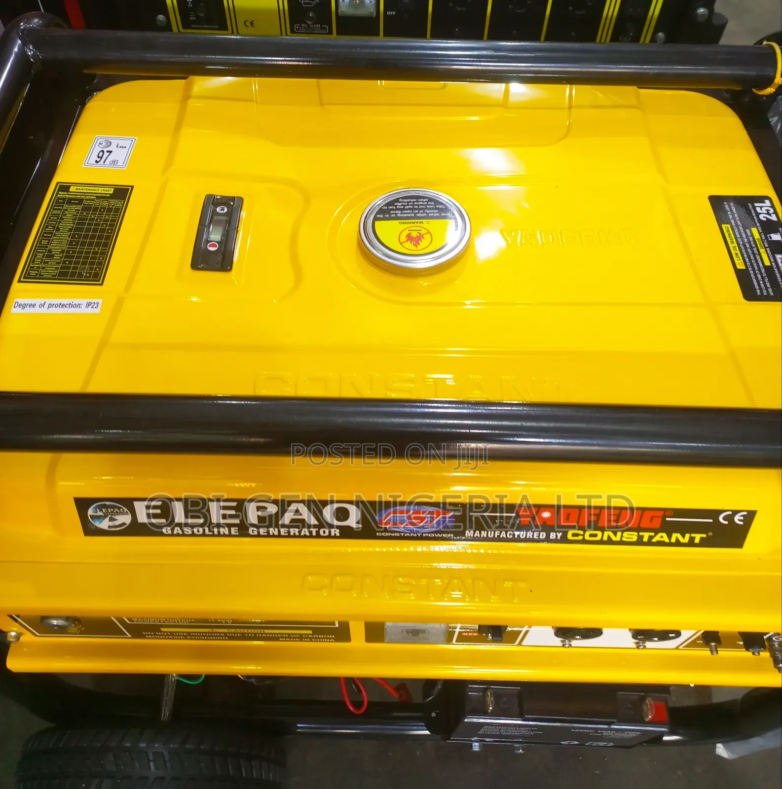 Elepaq Constant Sv22000e2 Is A 12kva Key-start Generator Set