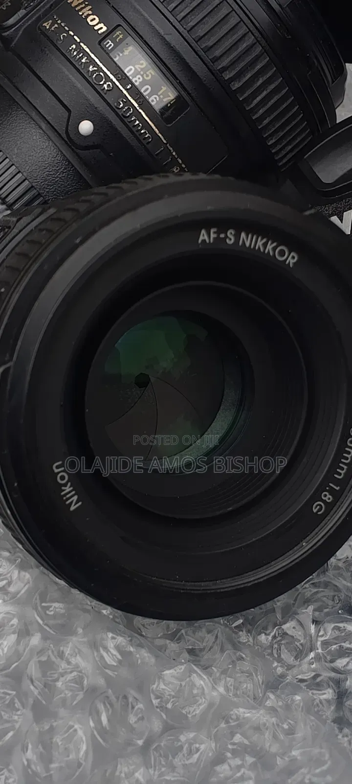 50mm G Nikon Lens