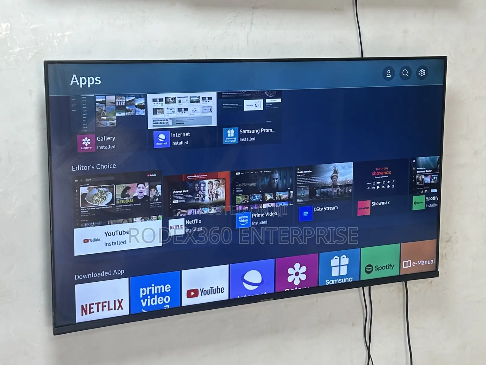 55-inch Samsung Smart Tv