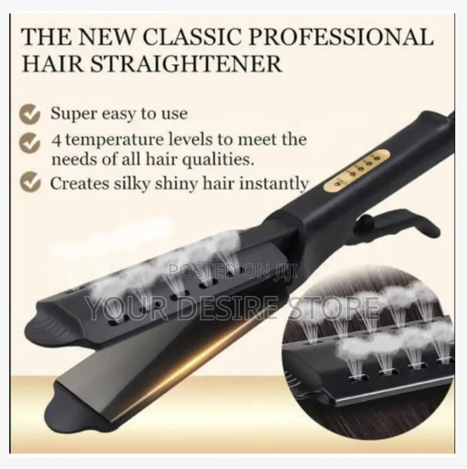 2 in 1 Professional Hair Curler/ Straightener/Flat Thong