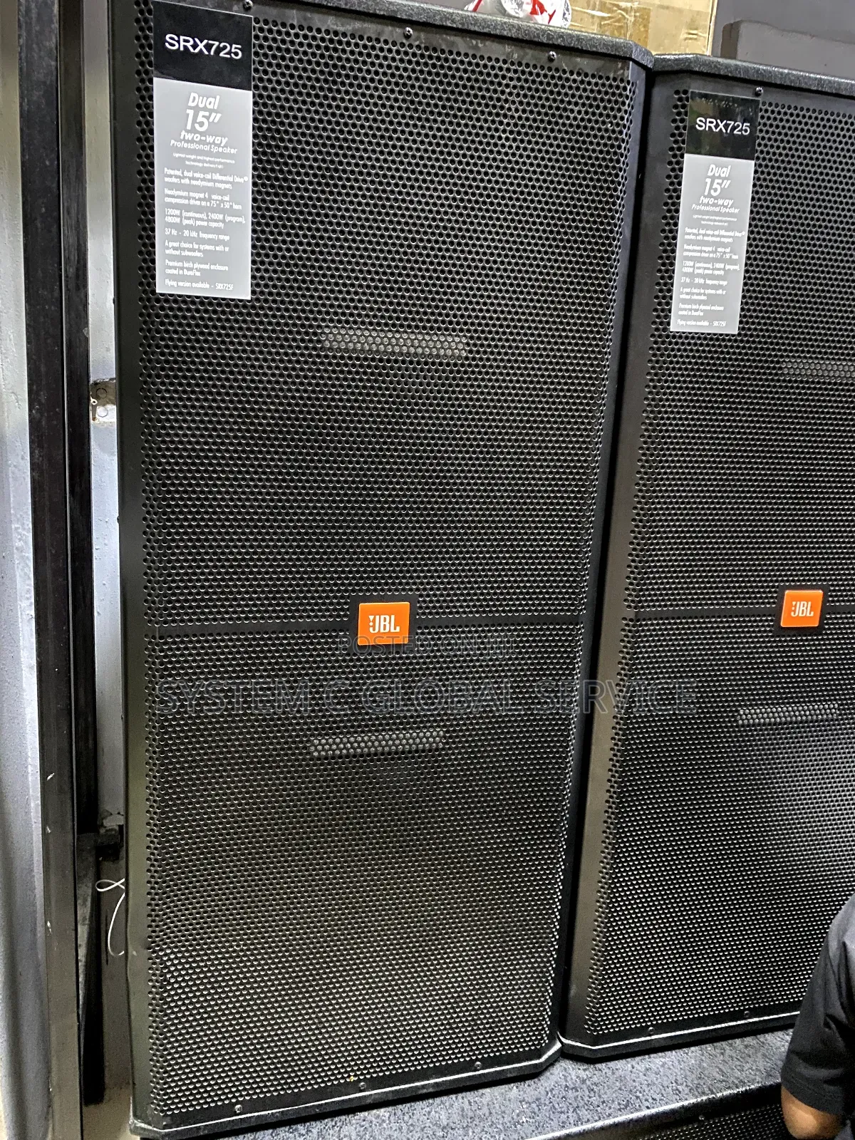 JBL Double Speaker Srx725