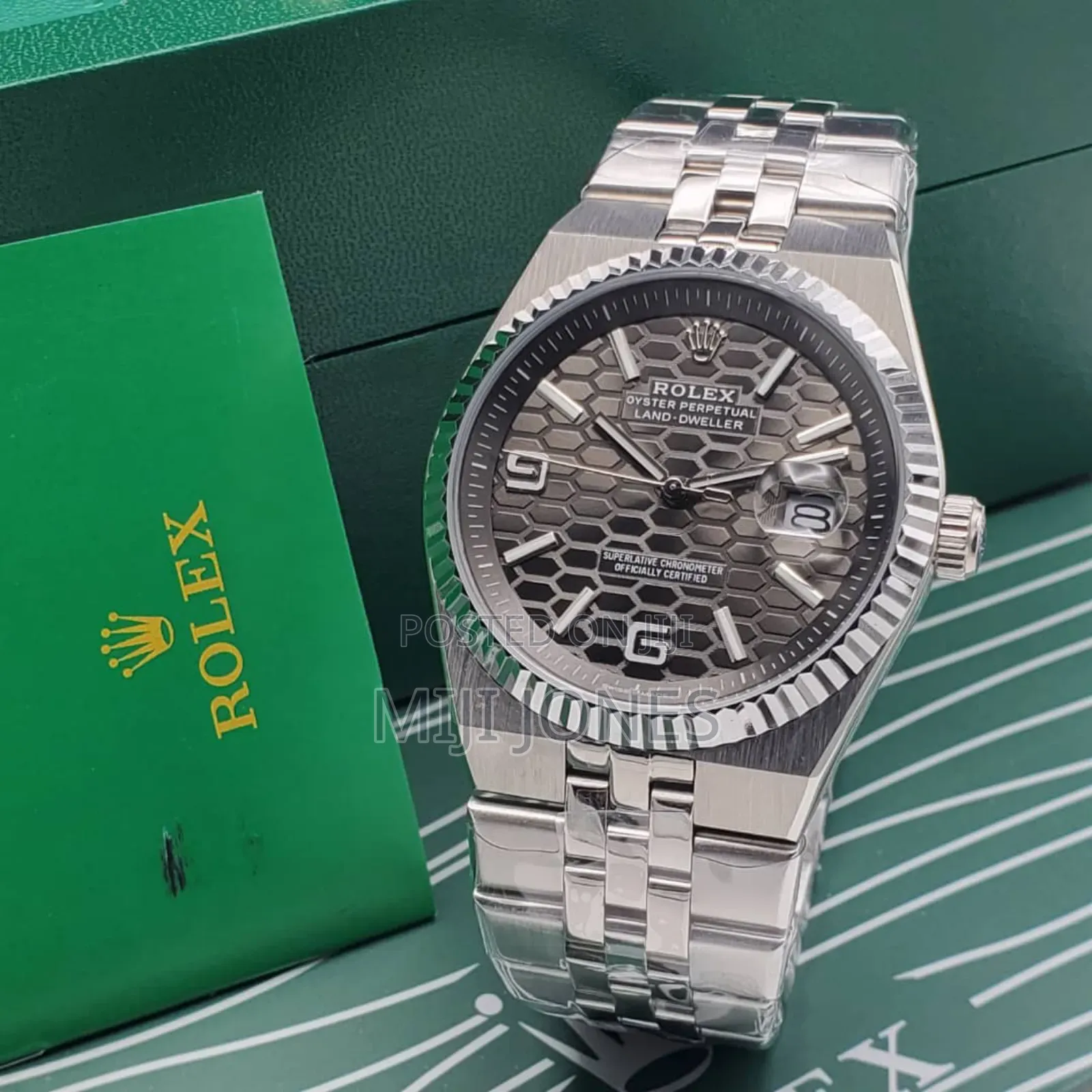 "Land Dweller Male Edition: Rolex-Style Automatic Watch"