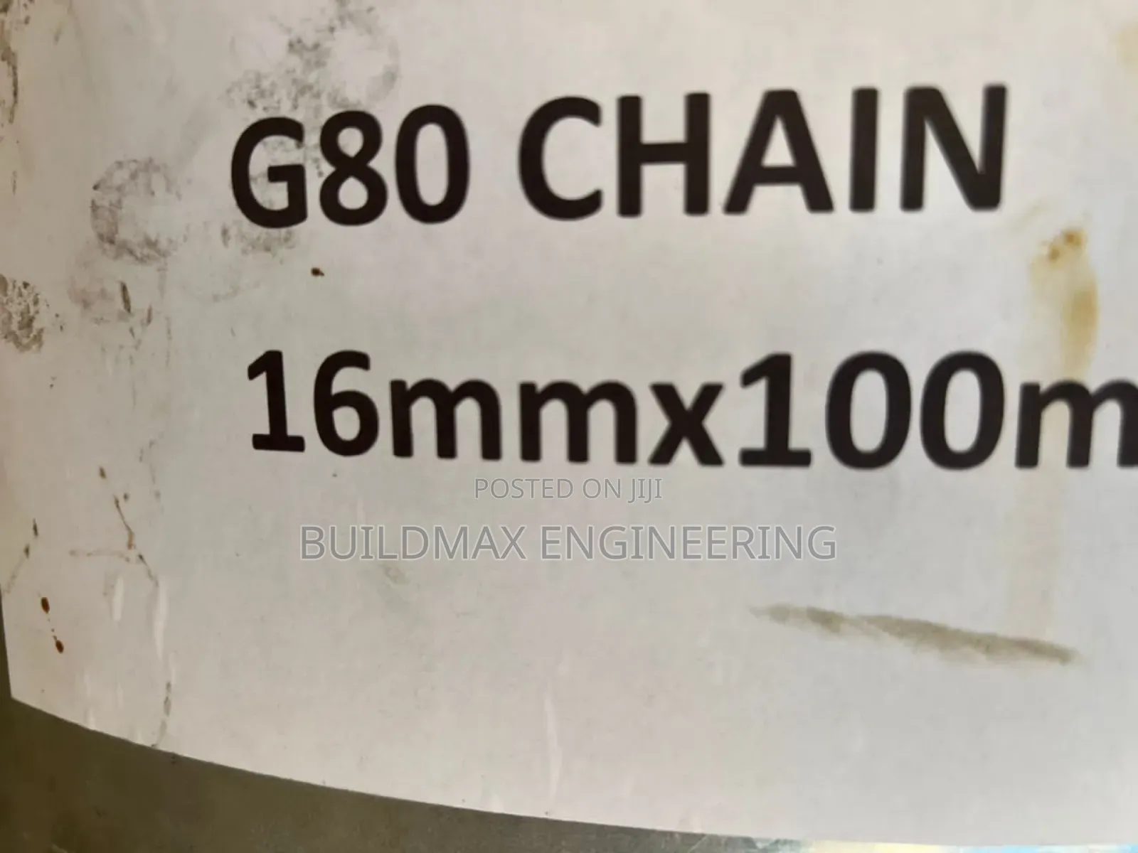 G80 16mm Chain