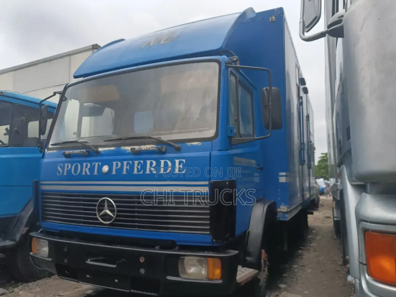 Mercedes Benz Cargo Truck Direct German 2005 Blue