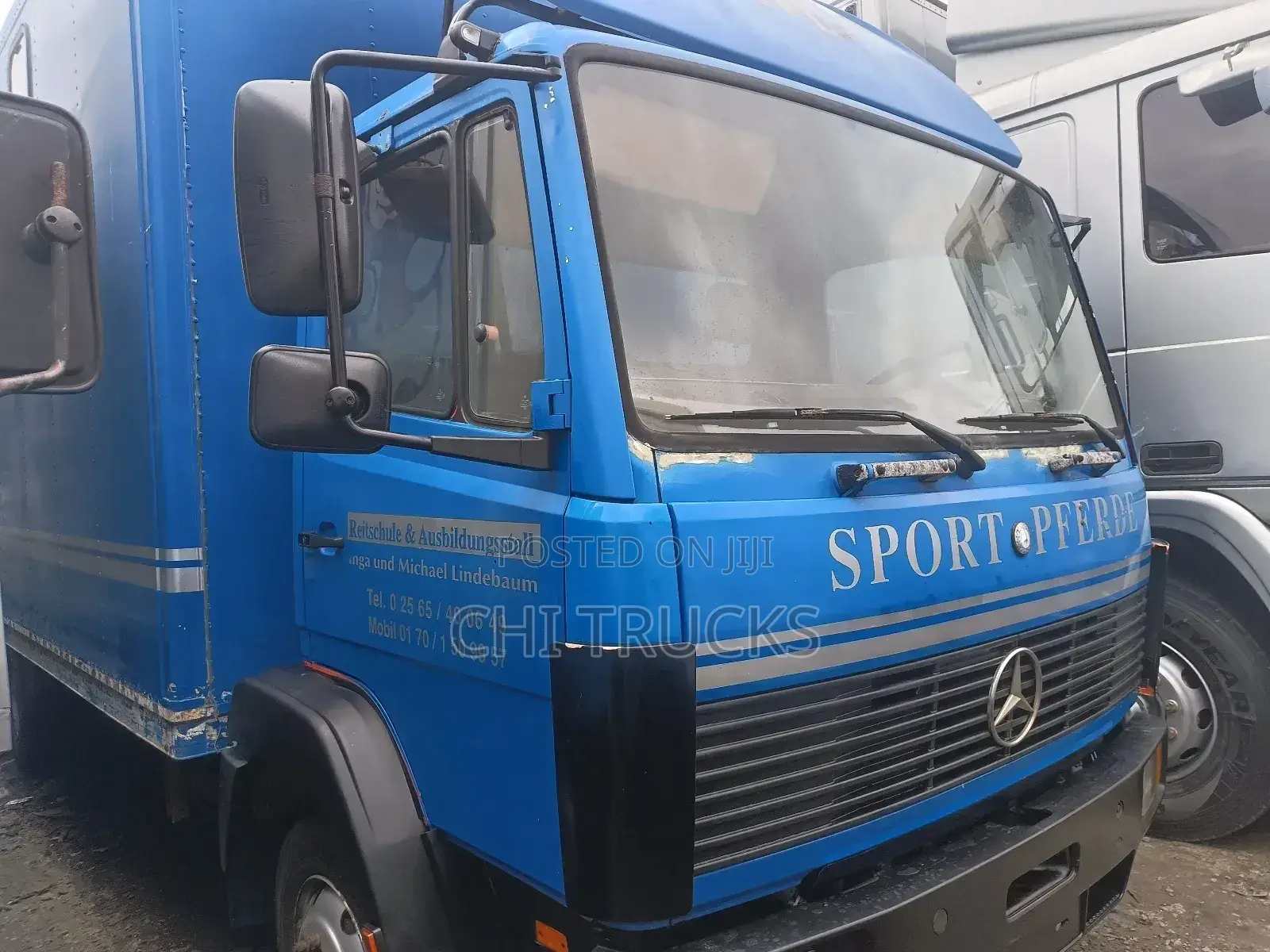 Mercedes Benz Cargo Truck Direct German 2005 Blue