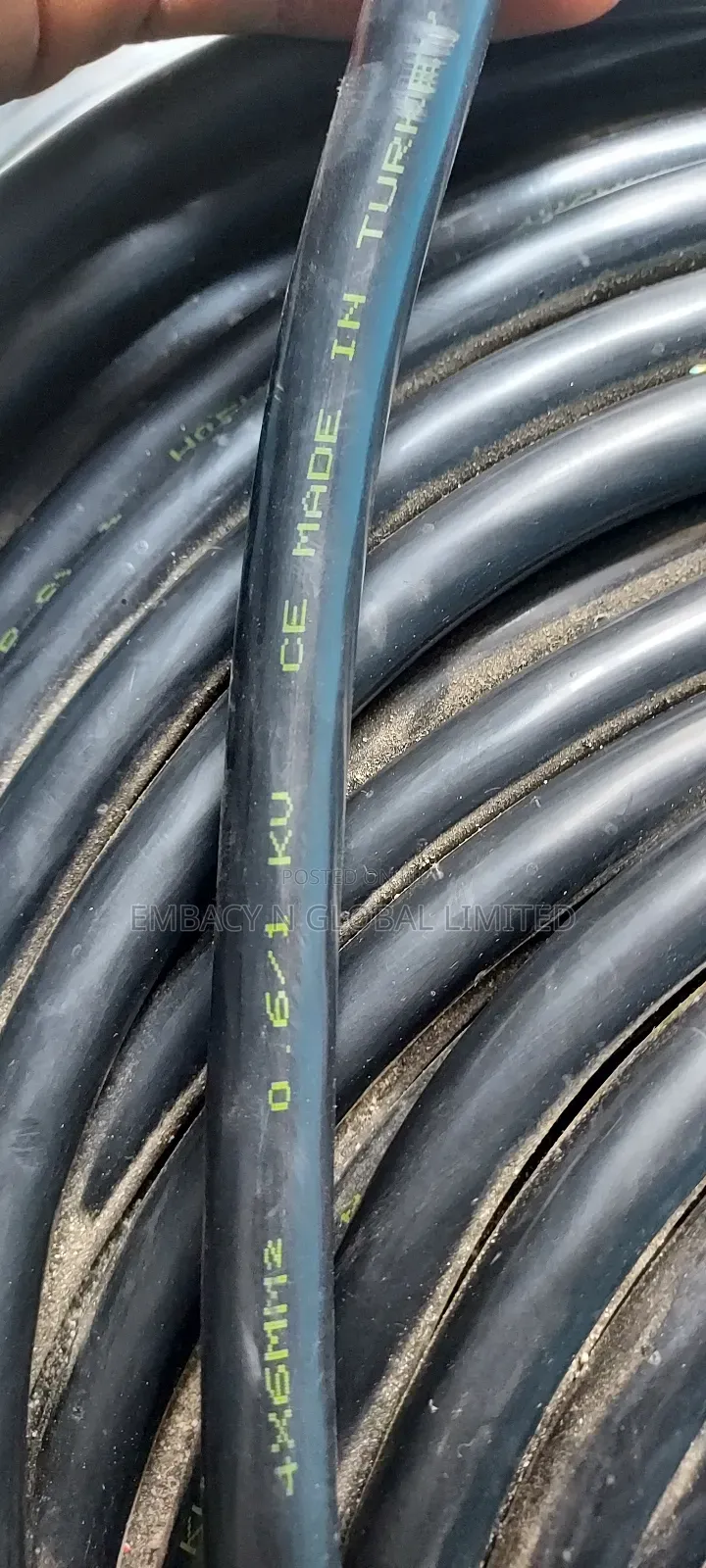 6mm 4core Flexible Cable Pure Copper