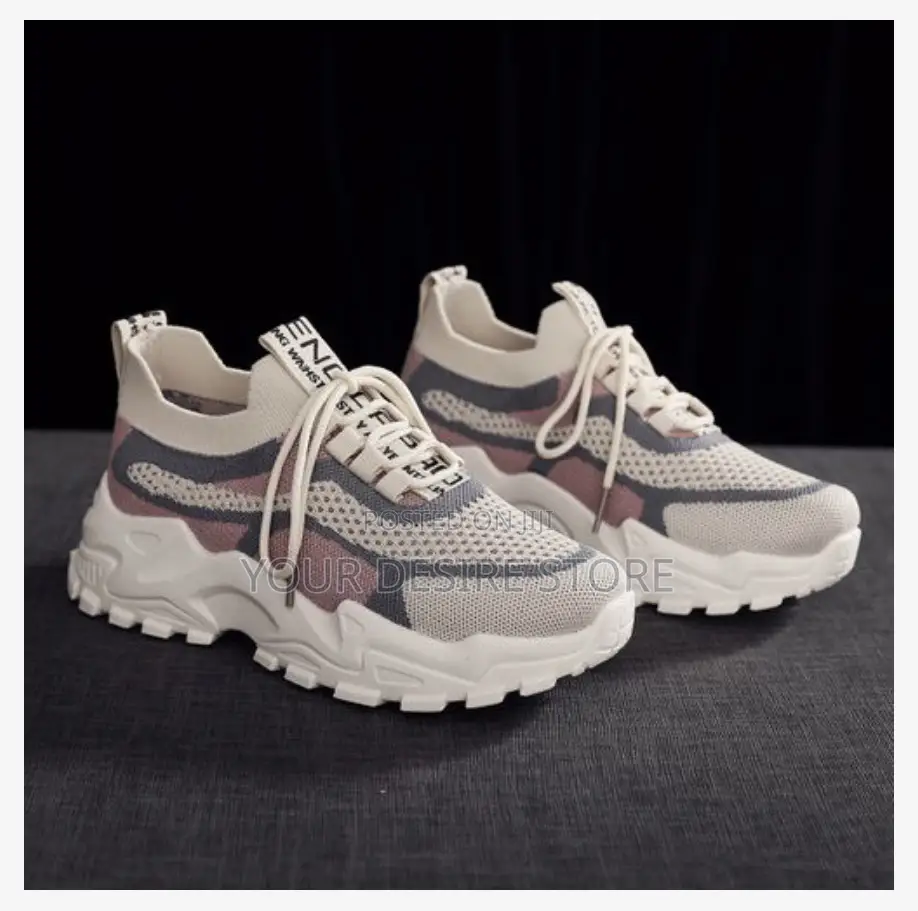 Alagzi 2024 Ladies Classic Fashion Casual Shoe Sneakers-Pink