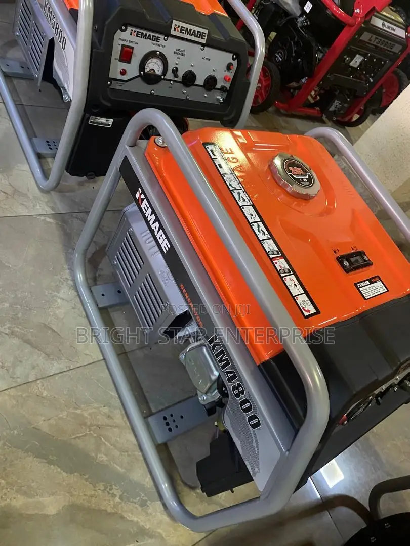 Kemage Generator Km 4800 and 4.5kva With Oil