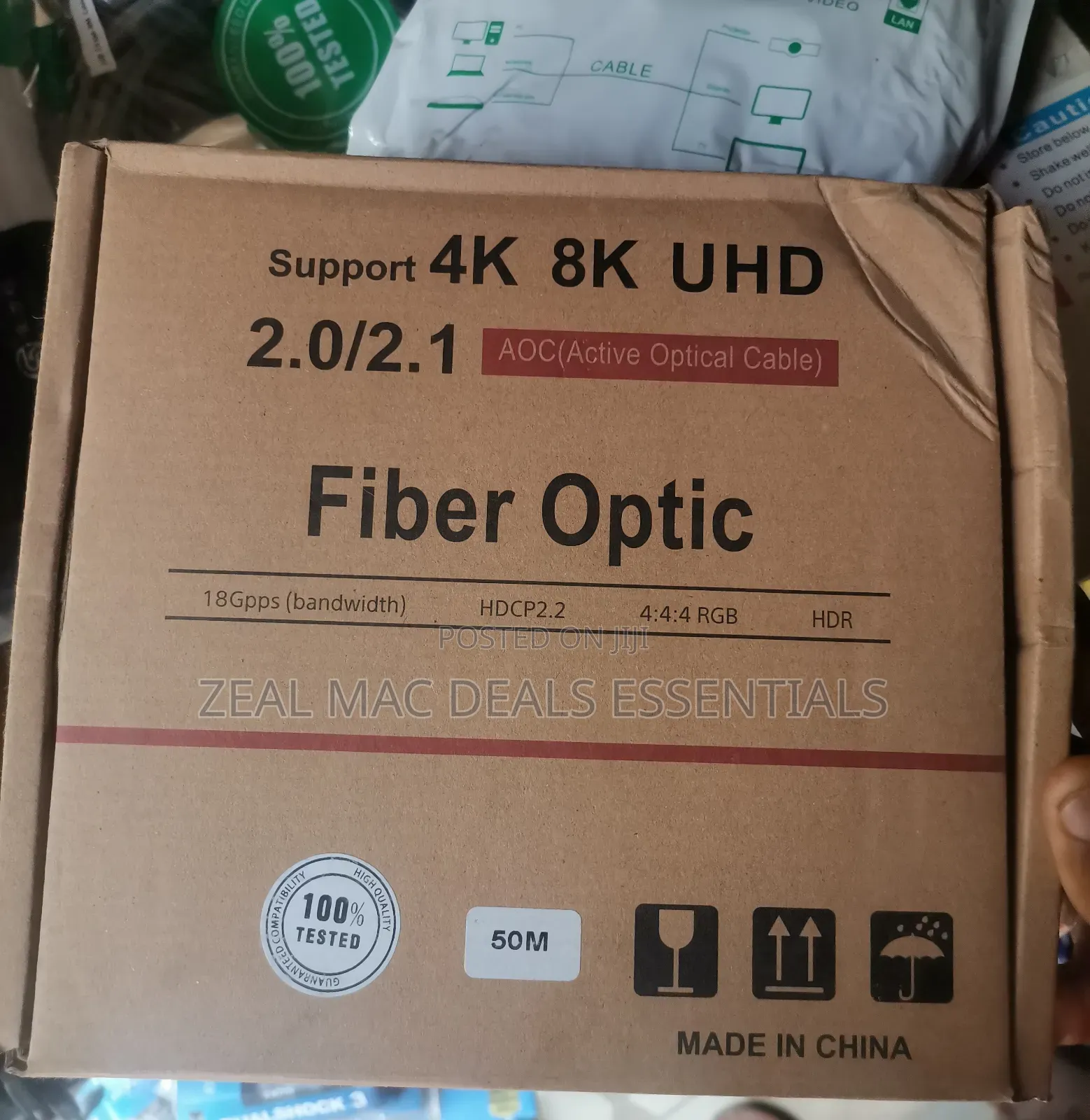 Hdmi Fiber Optic Cable 50m