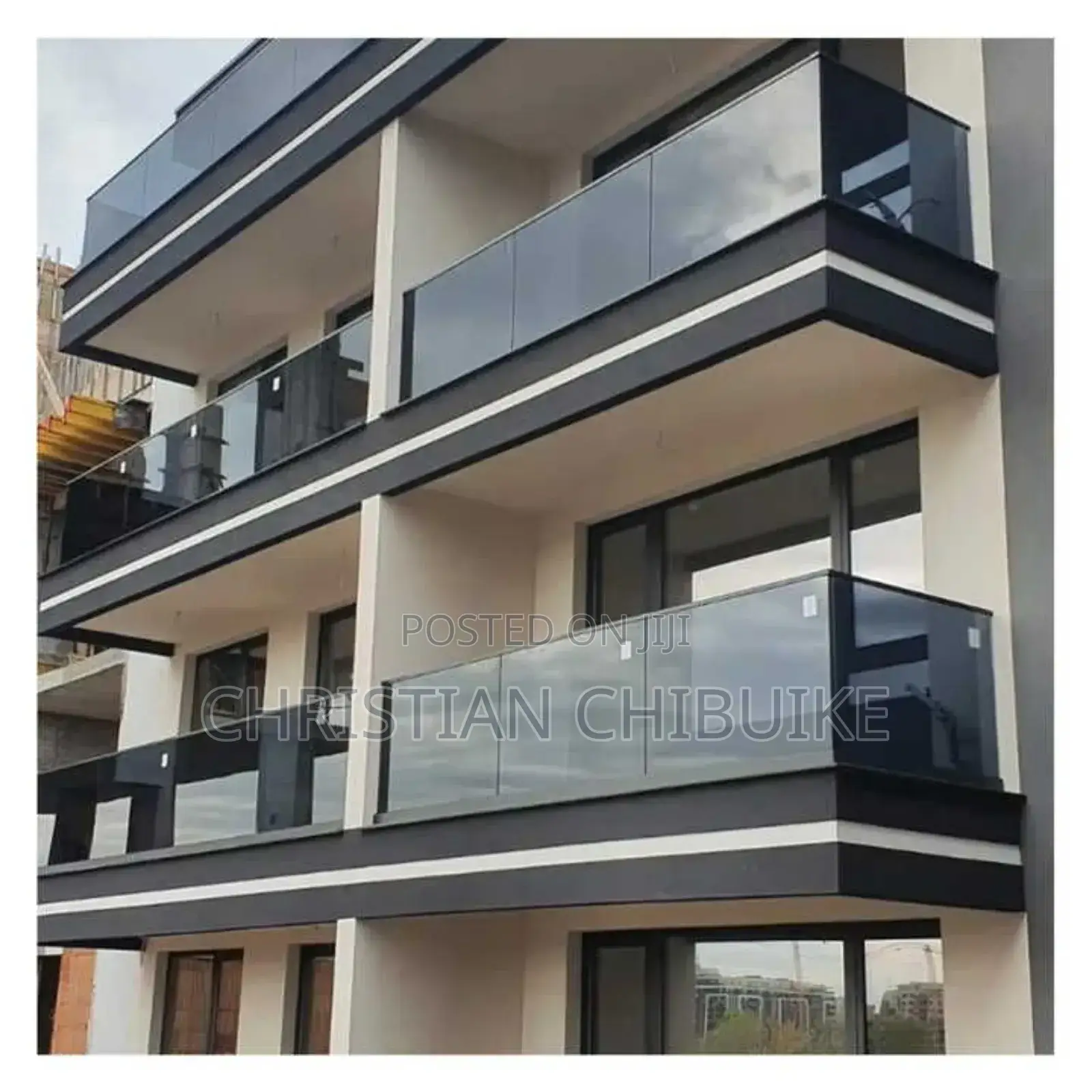 Stainless Handrail Glass