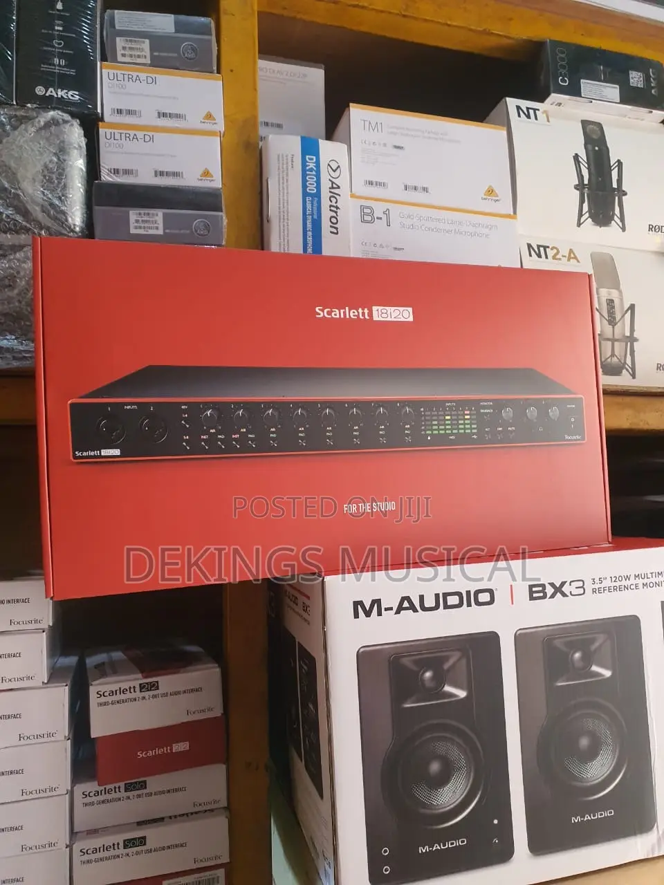 Focusrite Scarlett 18i20 3rd Gen Usb Audio Interface