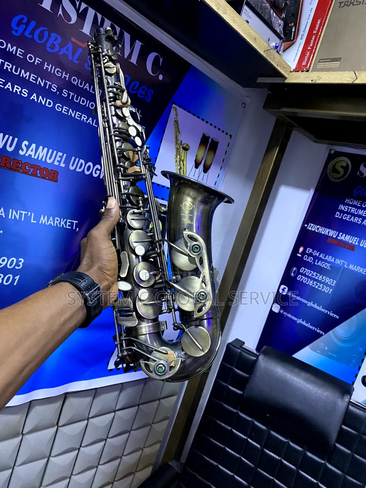 Henry Selmer Paris Professional Alto Saxophone Bronze Colour