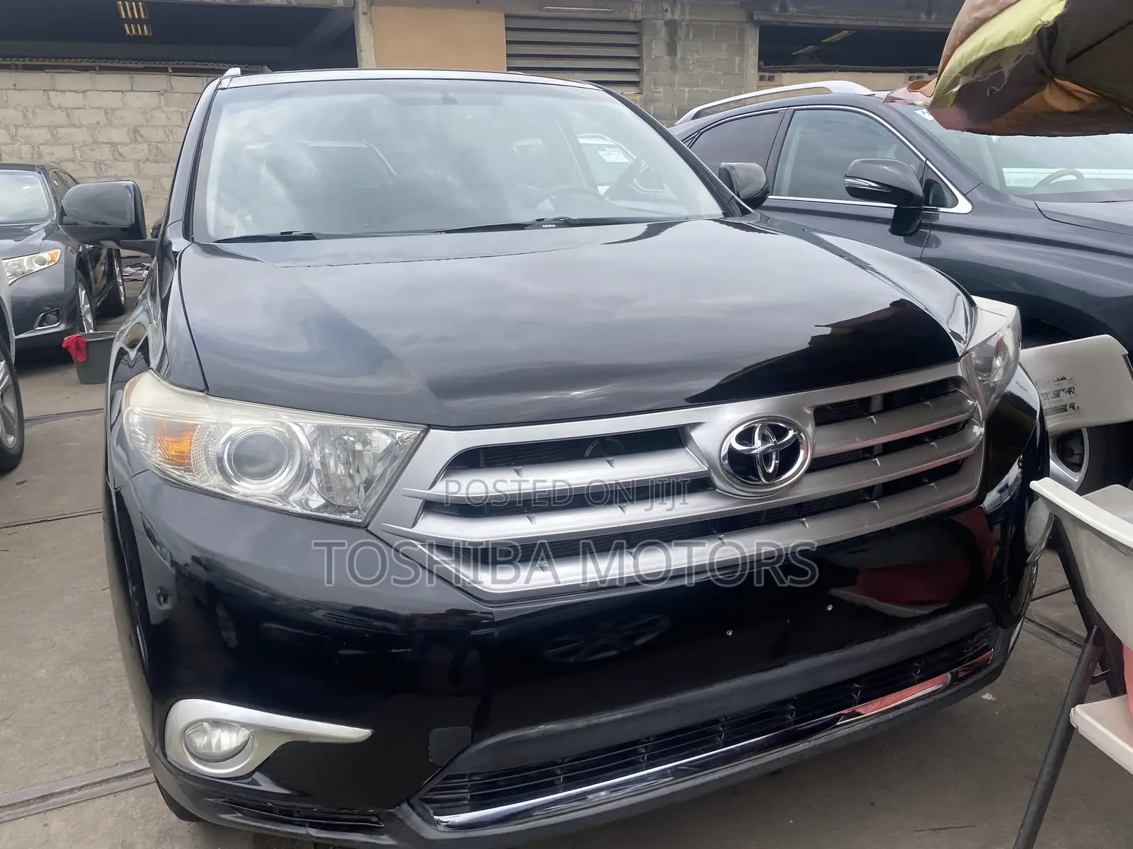 Toyota Highlander Limited 2012 Black
