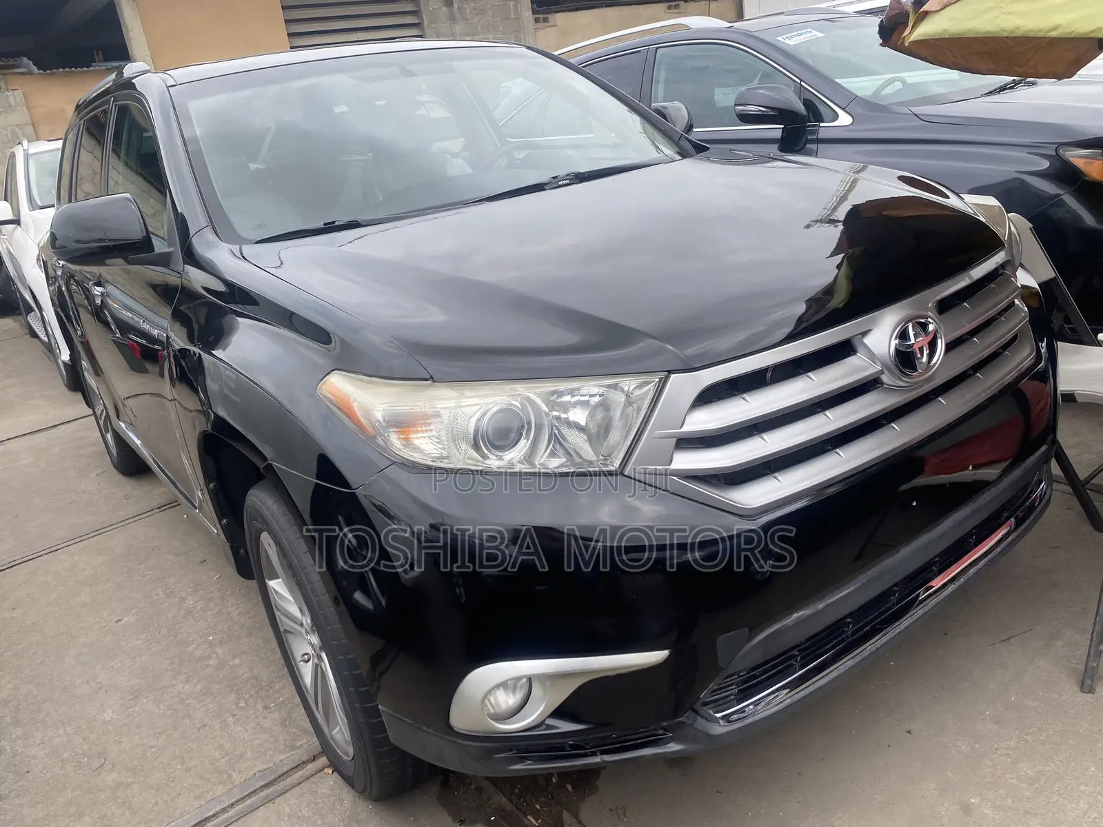 Toyota Highlander Limited 2012 Black