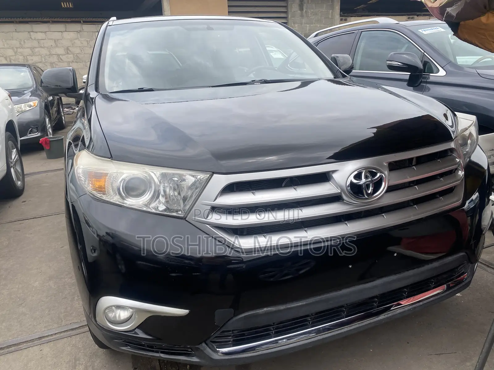 Toyota Highlander Limited 2012 Black