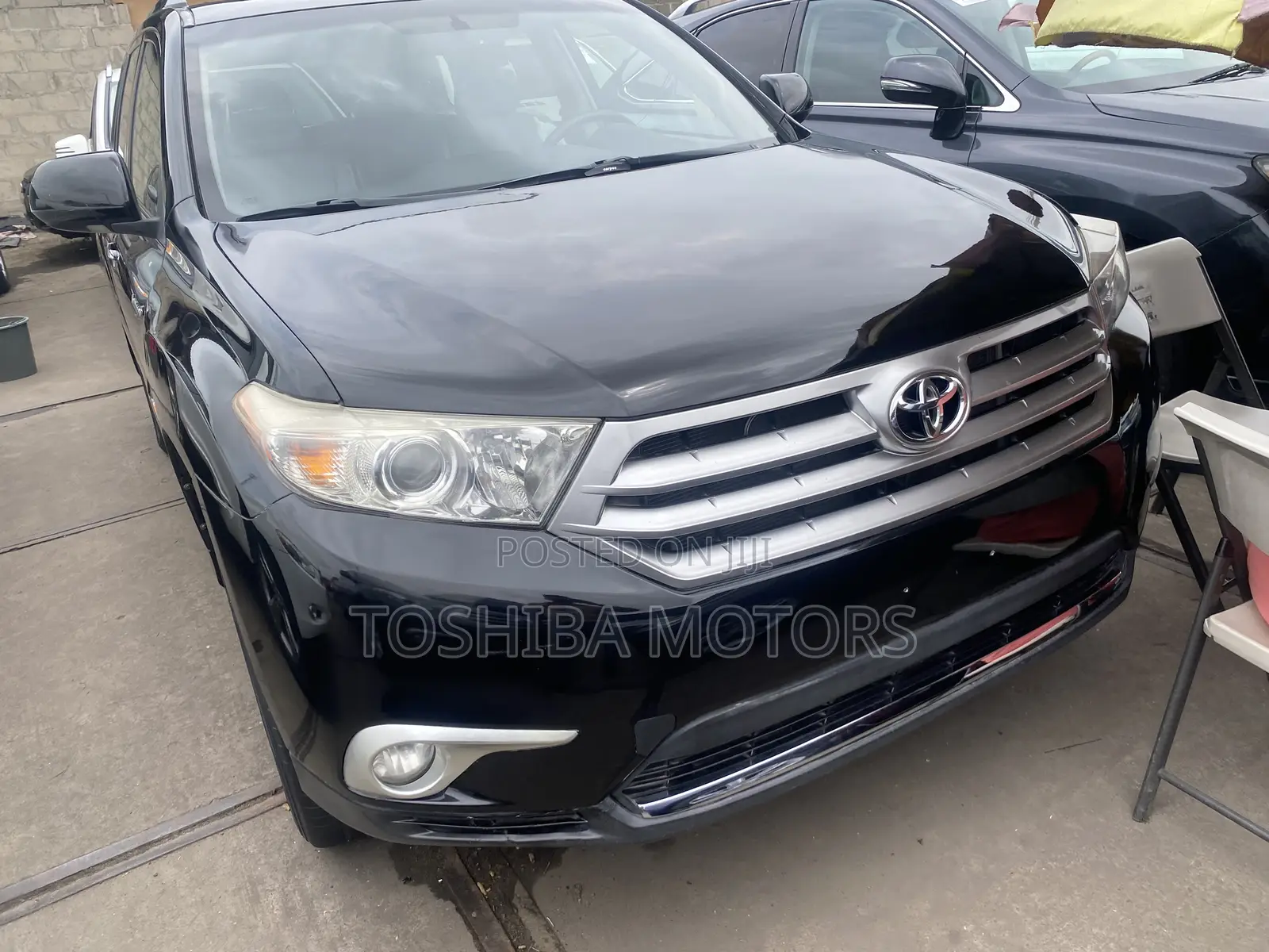 Toyota Highlander Limited 2012 Black
