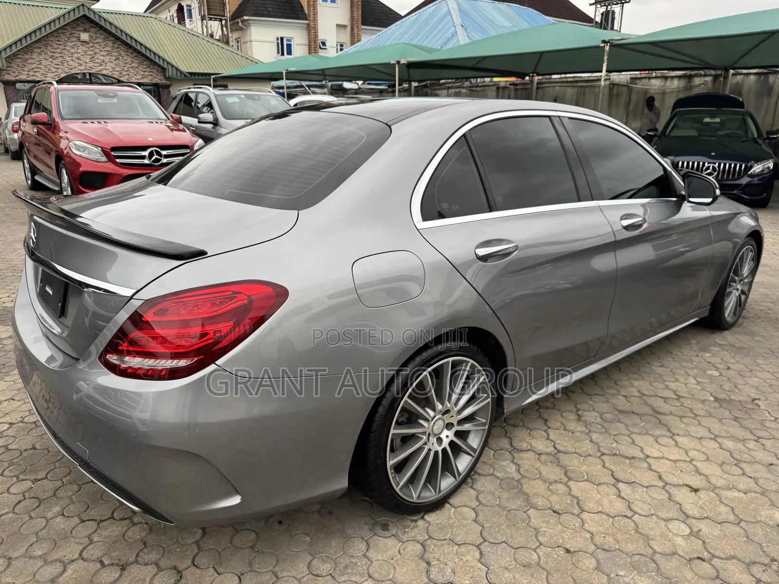 Mercedes-Benz C400 4Matic AWD Sedan (3.0L V6 7A) 2015 Gray