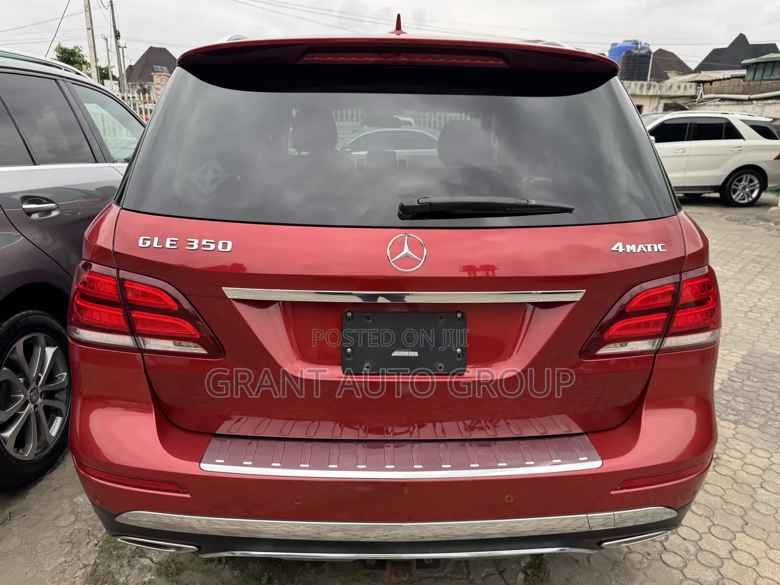 Mercedes-Benz GLE-Class GLE 350d 4MATIC 2016 Red