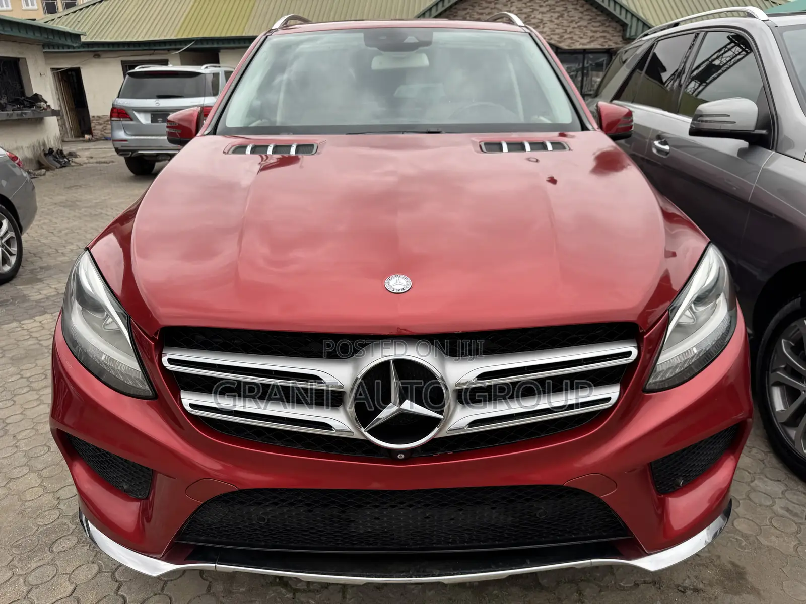 Mercedes-Benz GLE-Class GLE 350d 4MATIC 2016 Red