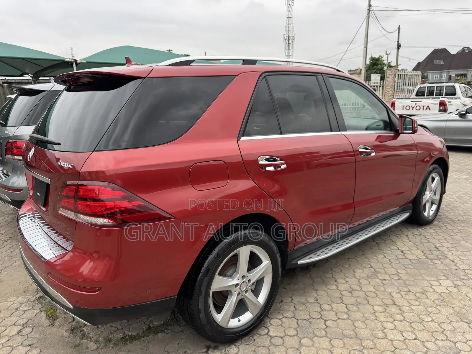 Mercedes-Benz GLE-Class GLE 350d 4MATIC 2016 Red