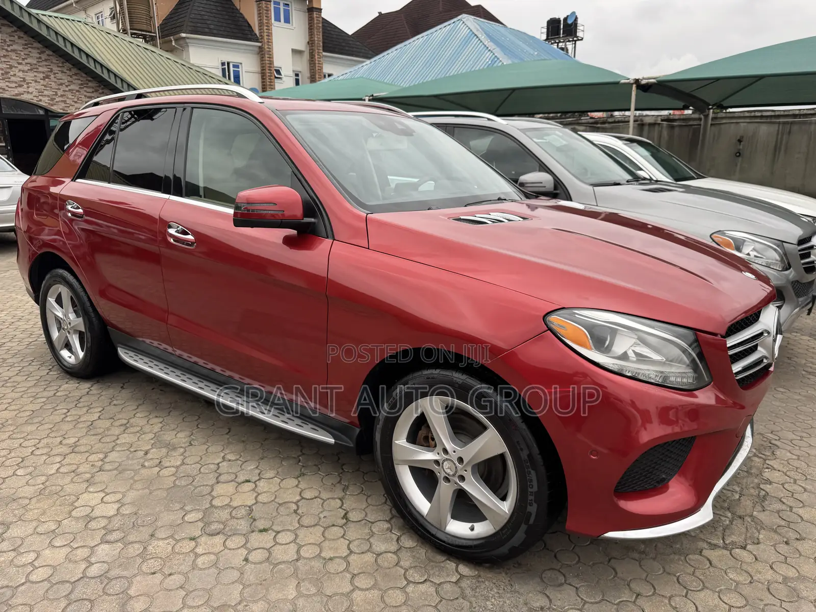 Mercedes-Benz GLE-Class GLE 350d 4MATIC 2016 Red