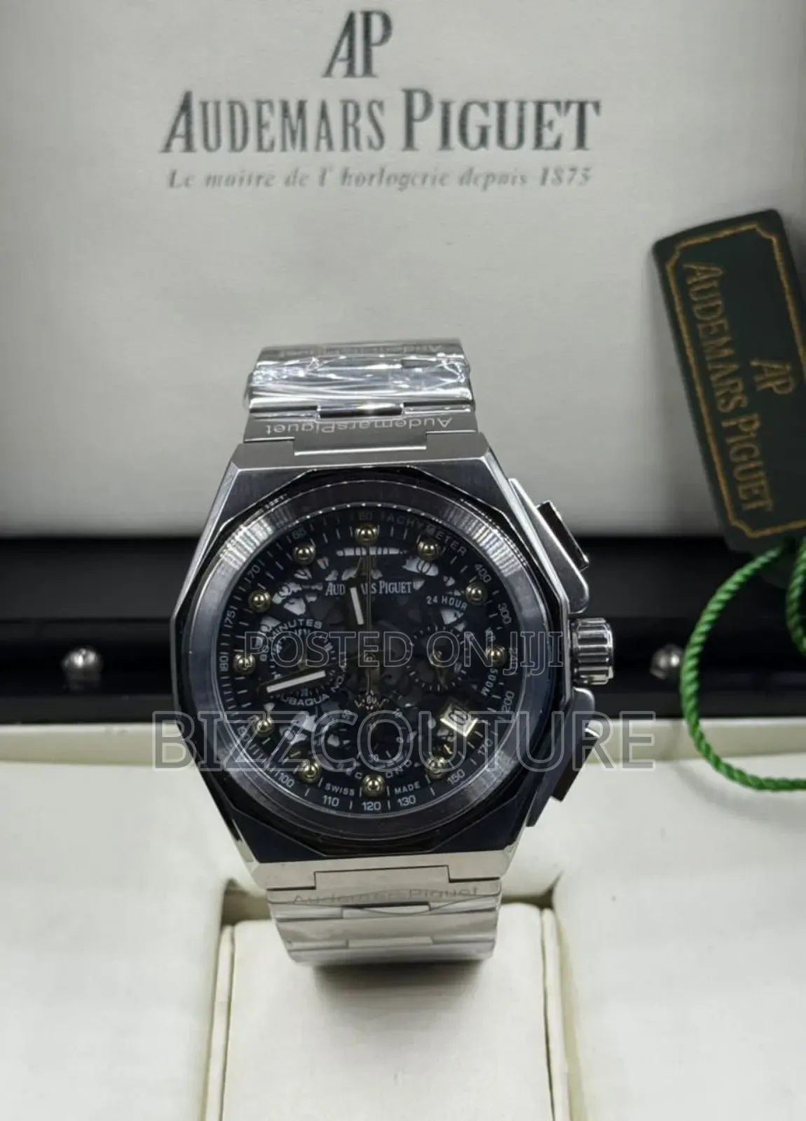 Original Audemars Piguet Silver Stainlesssteel Braceletwatch