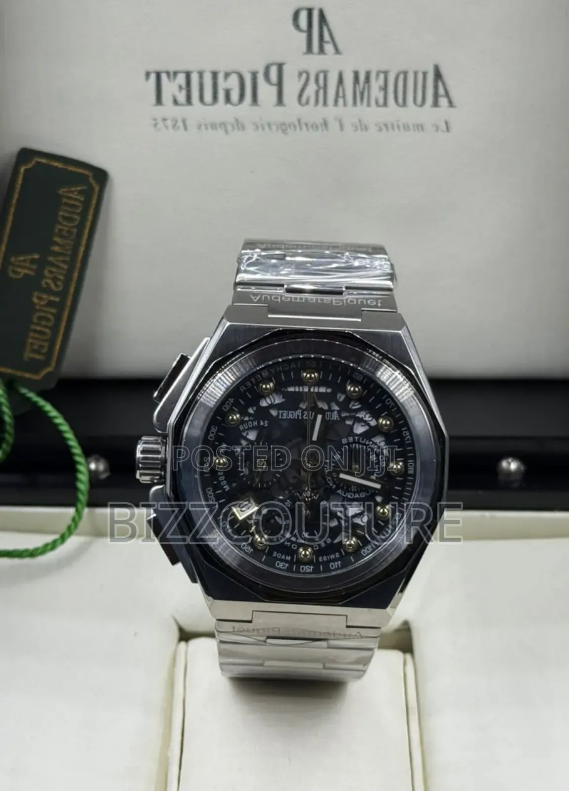 Original Audemars Piguet Silver Stainlesssteel Braceletwatch