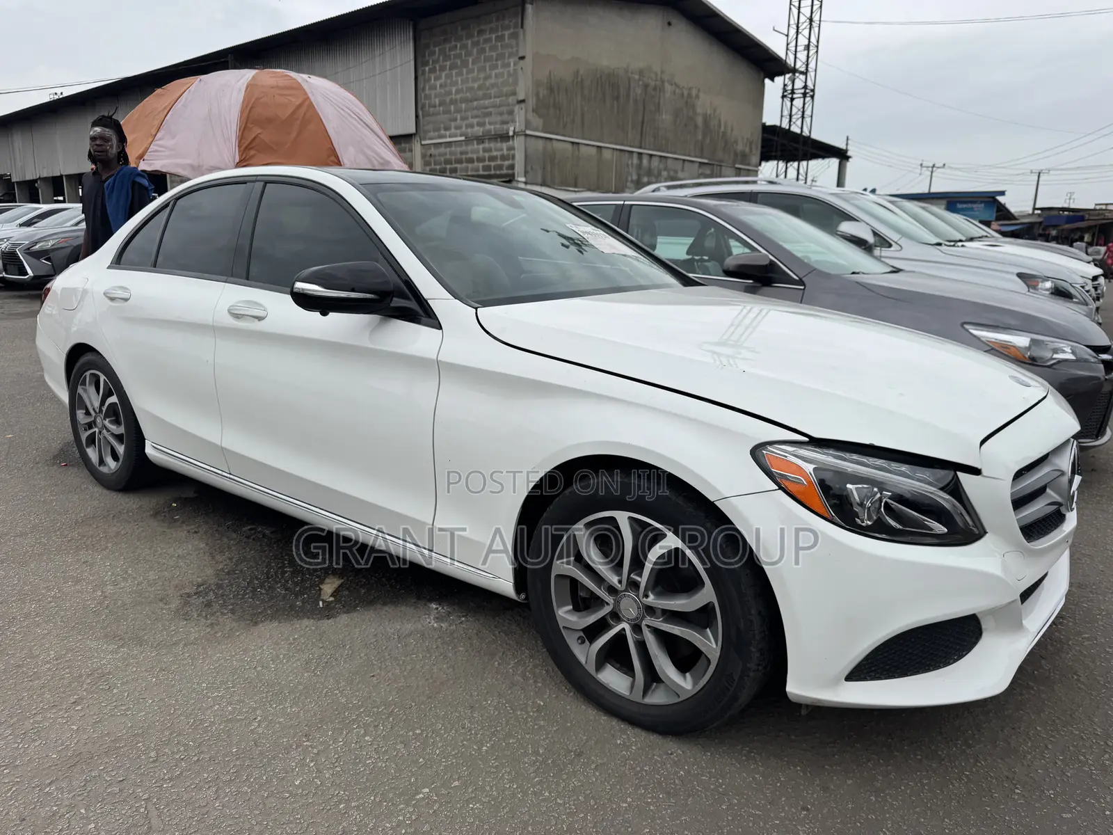 Mercedes-Benz C300 Luxury 4dr AWD 4Matic Sedan (2.0L 4cyl 7A) 2015 White
