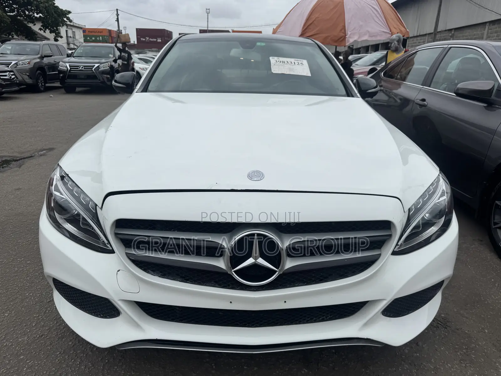 Mercedes-Benz C300 Luxury 4dr AWD 4Matic Sedan (2.0L 4cyl 7A) 2015 White