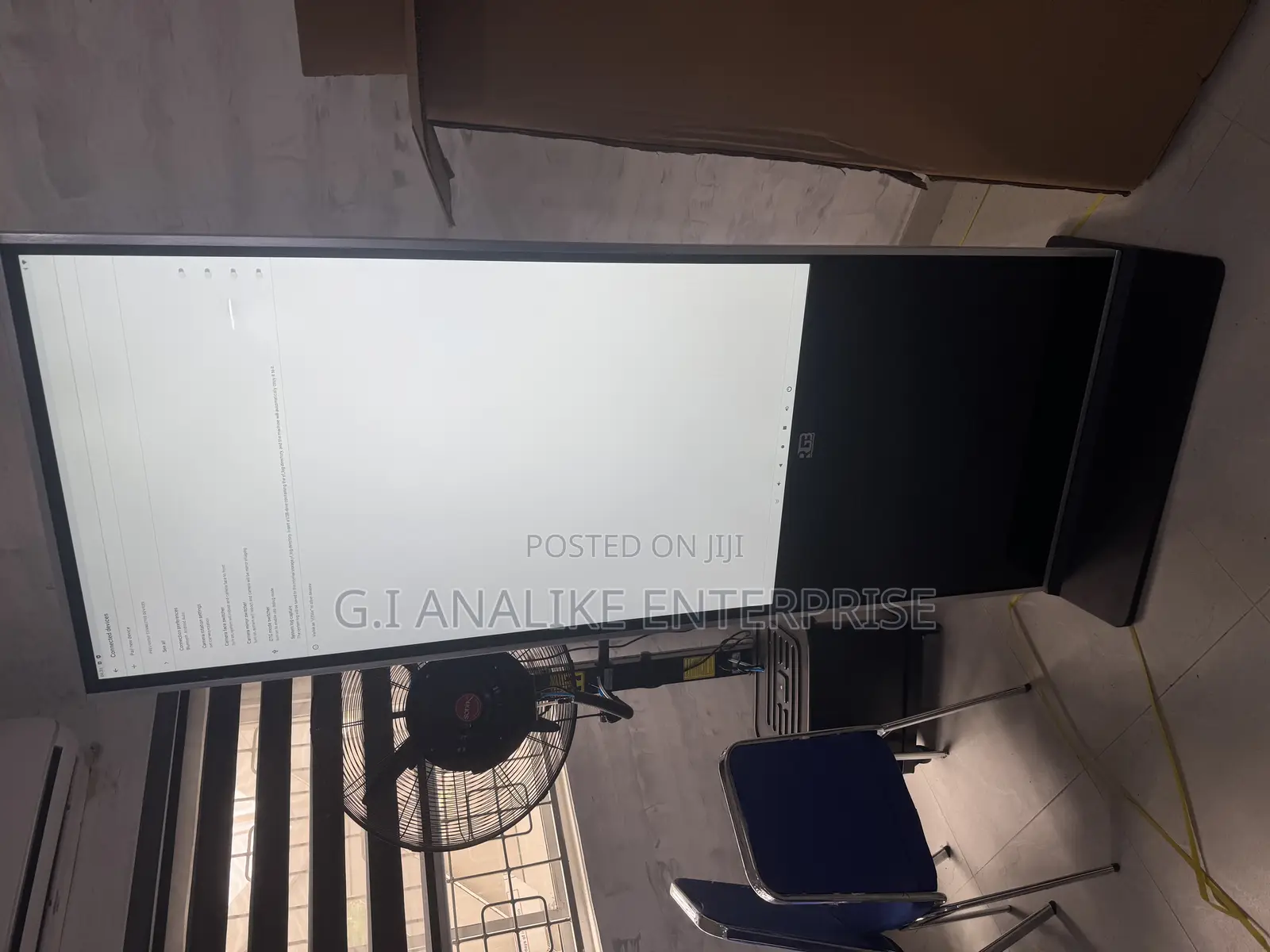 Electronic Indoor a/D Notice Board.