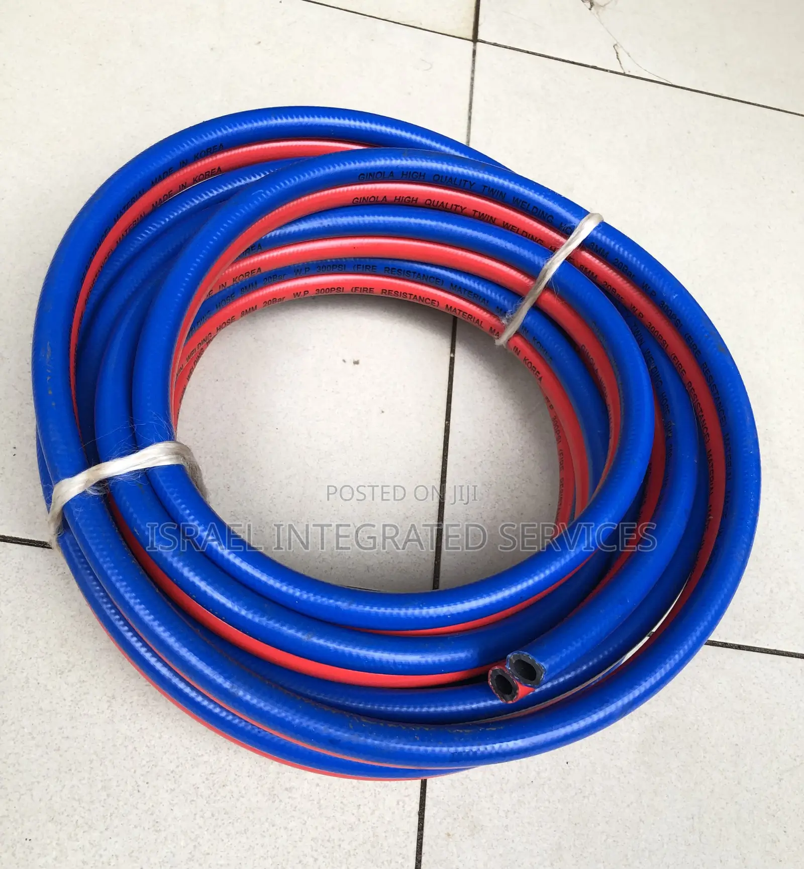 Welding Hose Twin 8mm X 20meters