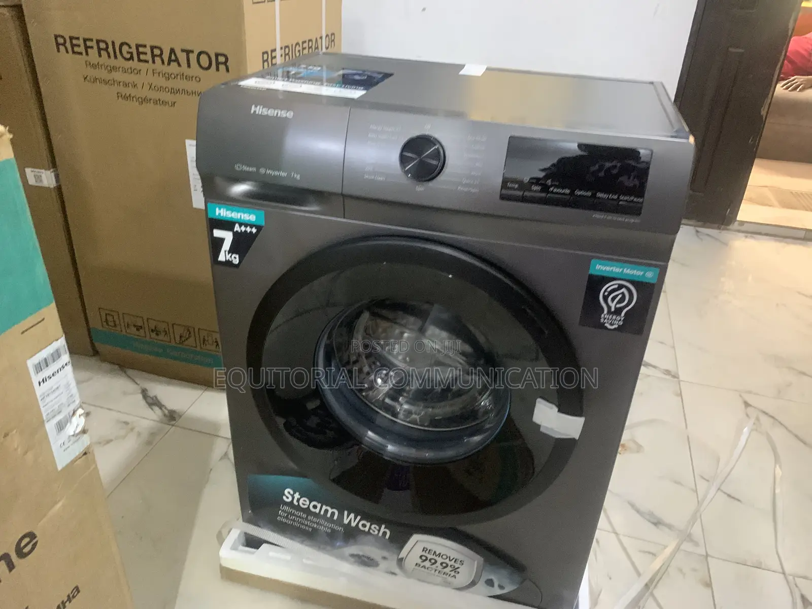 Hisense Industrial Grade Washing Machine 7kg Inverter