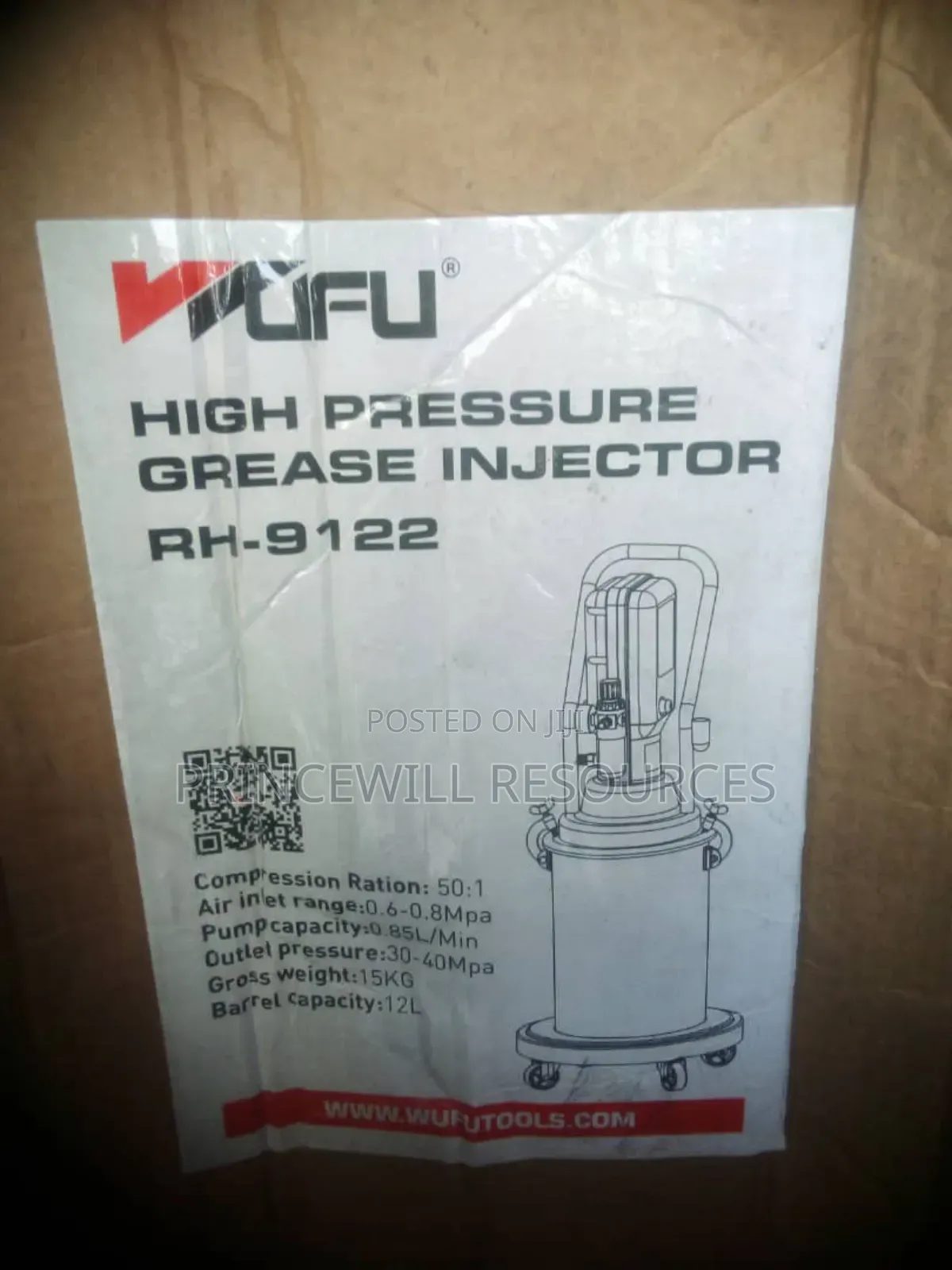 High Pressure Grease Injector